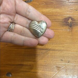 Vintage The Variety Club Heart Pendant Pin Brooch